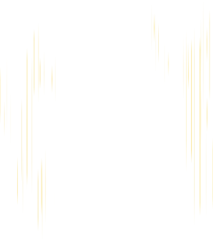 Abstract Yellow Streaks on Transparent Background