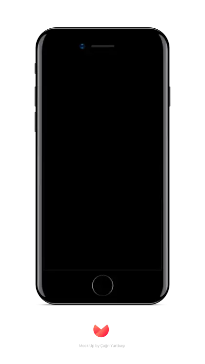 Black iPhone with Blank Screen