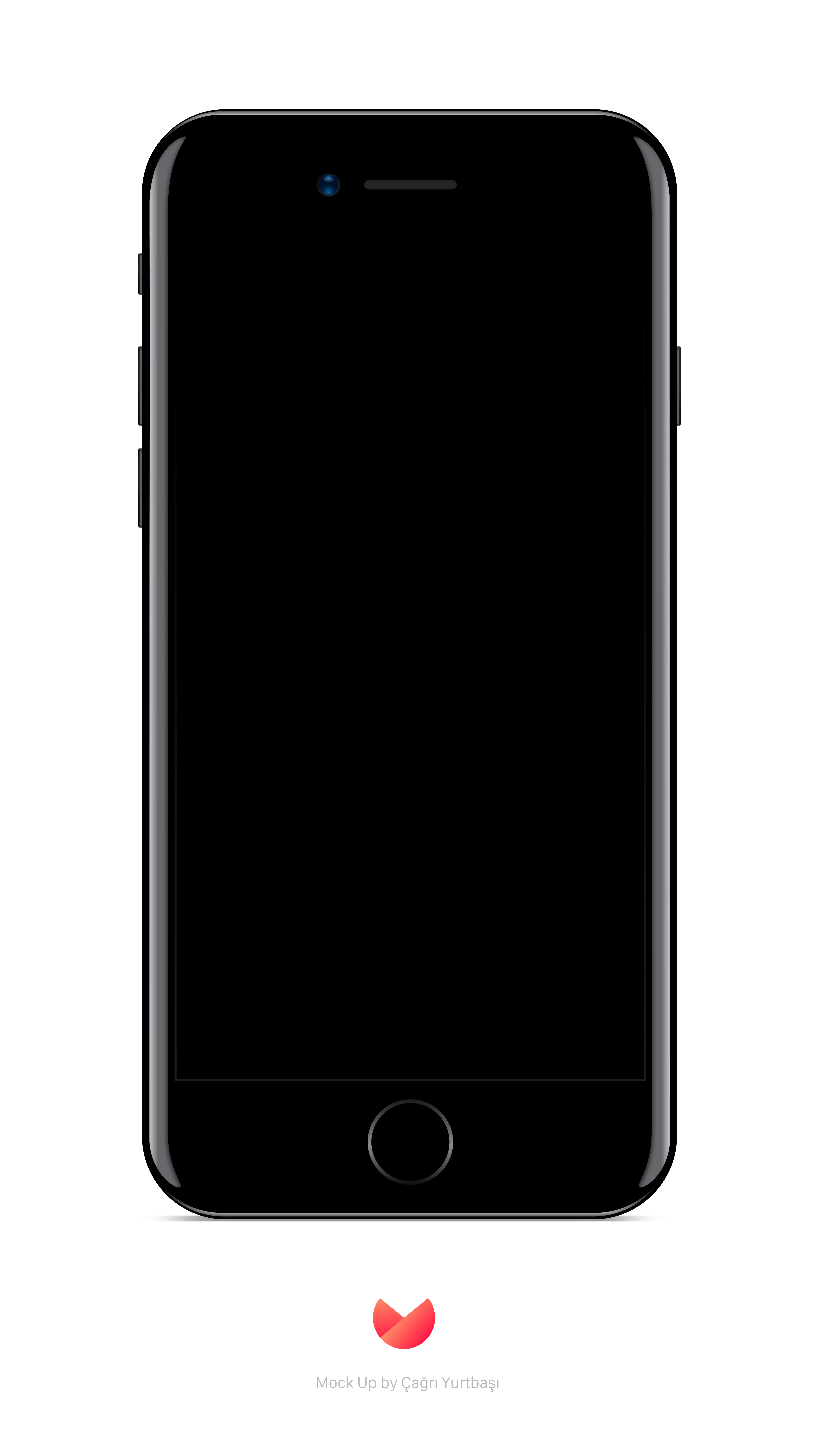 Black iPhone with Blank Screen