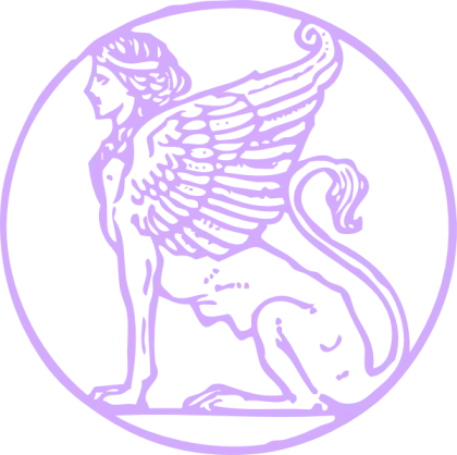 Purple Sphinx Logo Representation