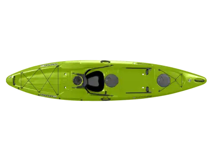 Bright Green Kayak for Water Adventures
