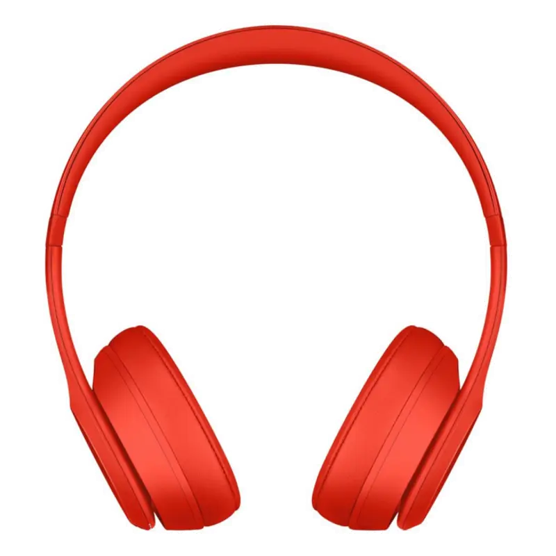 Modern Red Headphones