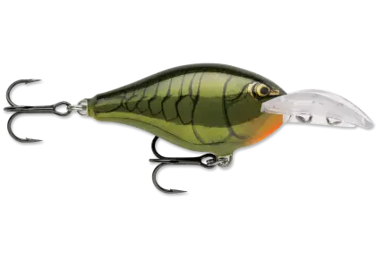 Green Fishing Lure with Hooks