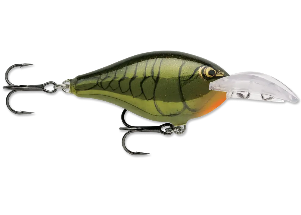 Green Fishing Lure with Hooks
