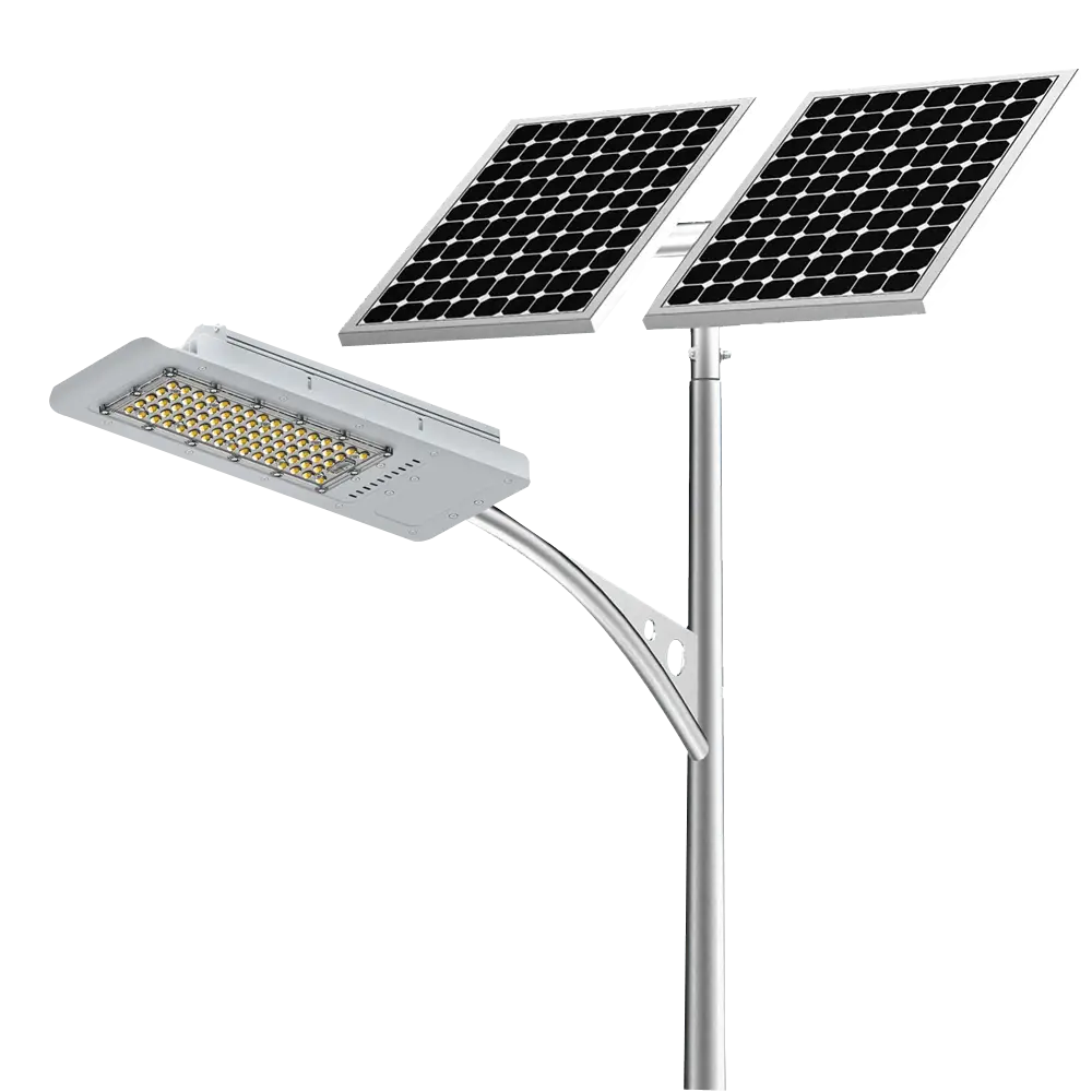 Solar Street Light with Panels