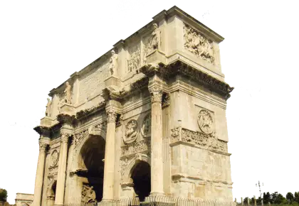 Historical Stone Arch Monument