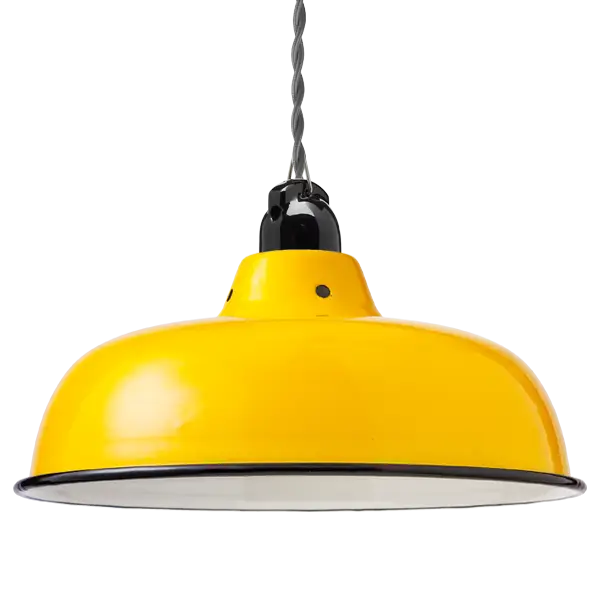 Yellow Pendant Light for Home Decor
