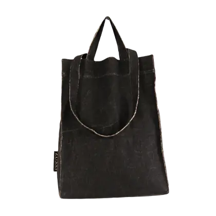 Stylish Black Tote Bag Accessory