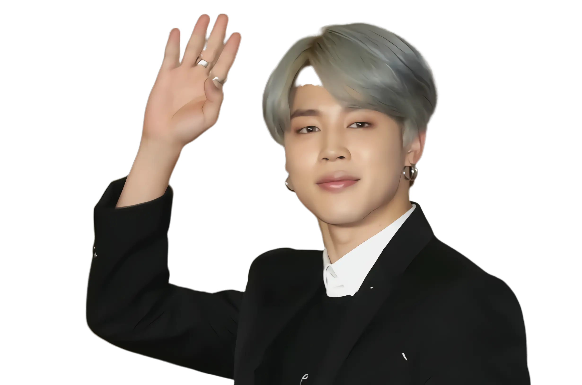 Person Waving Hand