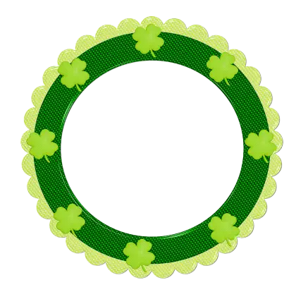 Shamrock Wreath for St. Patrick&#039;s Day
