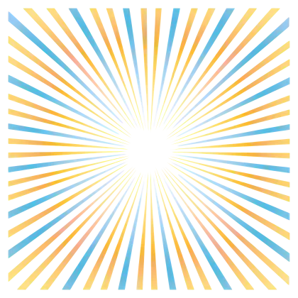 Colorful Sunburst Pattern