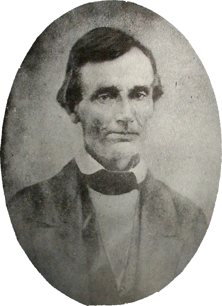 Black-and-White Vintage Portrait Photograph