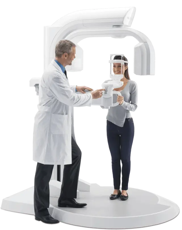 Doctor and Patient in Medical Examination
