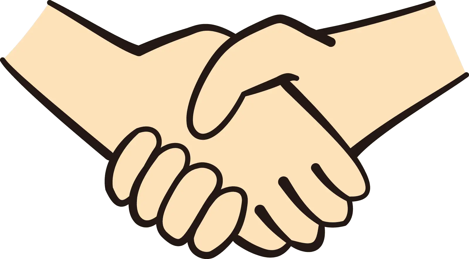 Handshake Illustration for Collaboration
