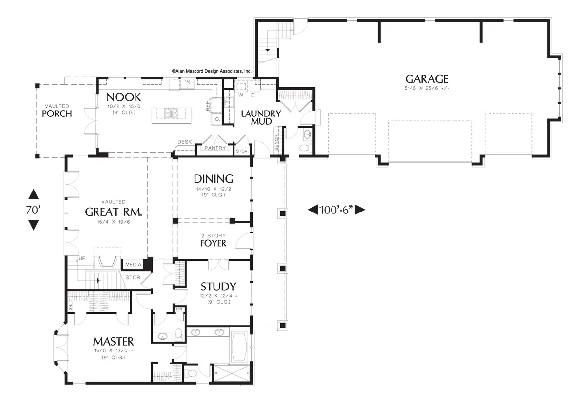 Modern House Floor Plan Design