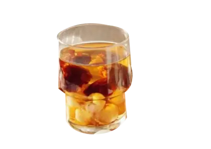 Glass of Drink with Ice