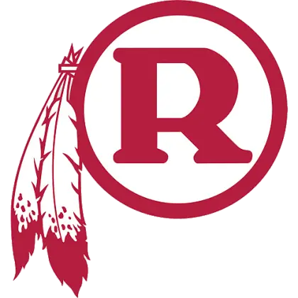 Red R Logo with Feathers