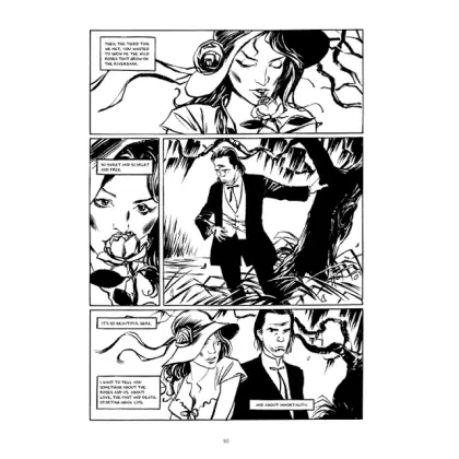 Black and White Comic Strip