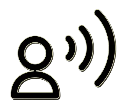 Person Speaking Icon