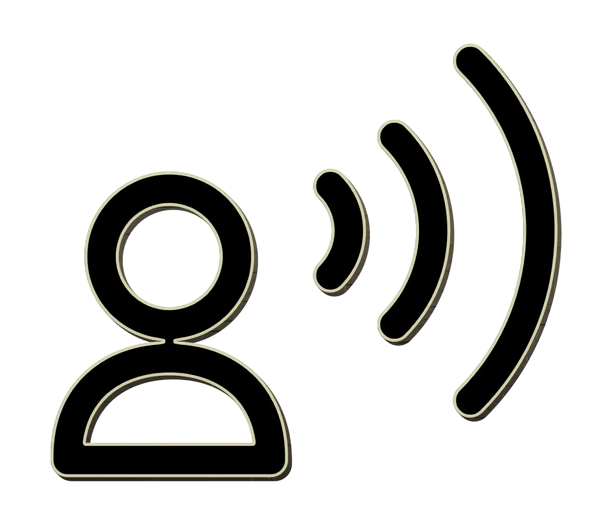 Person Speaking Icon