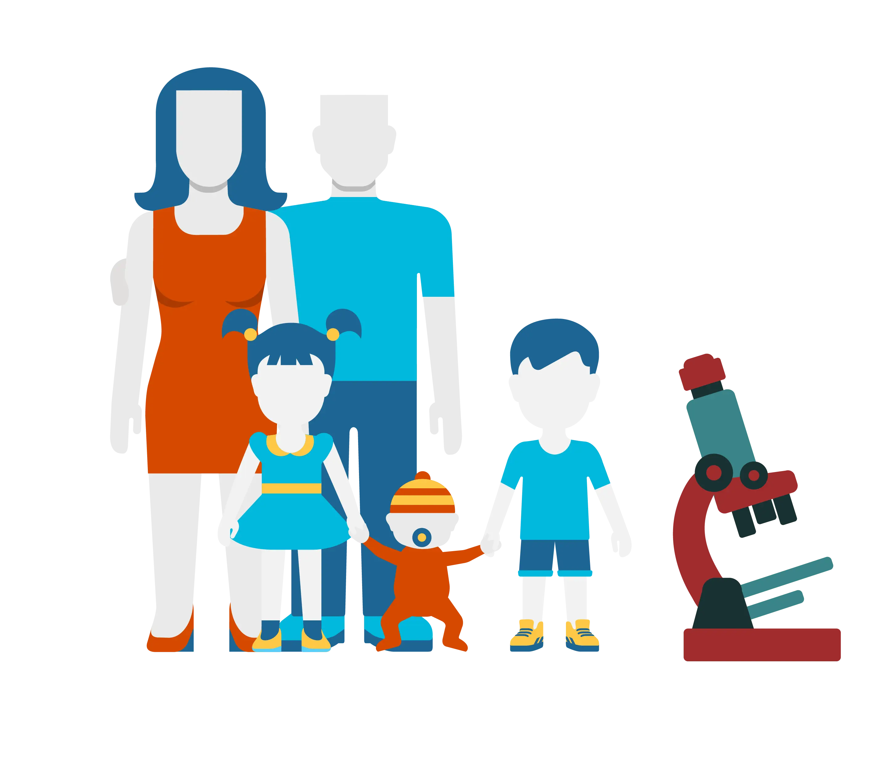 Family Learning Science Together with a Microscope