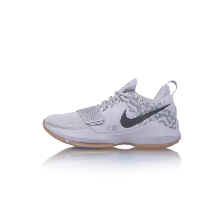 White Sports Shoe with Modern Design