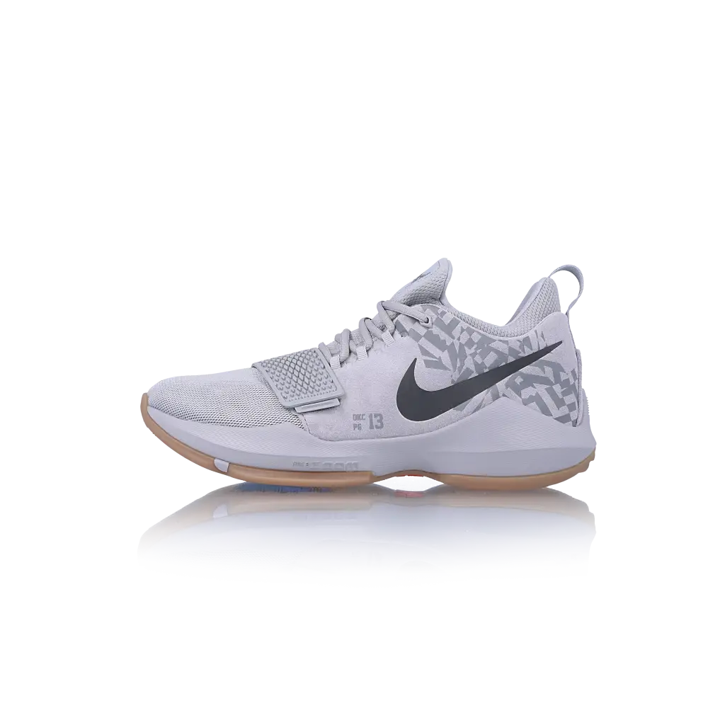 White Sports Shoe with Modern Design