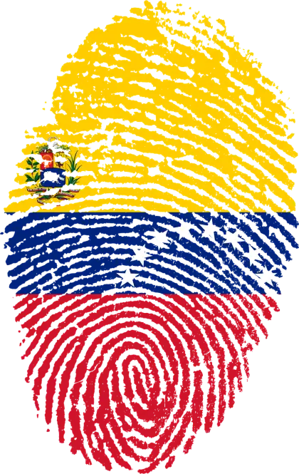 Venezuelan Flag Fingerprint