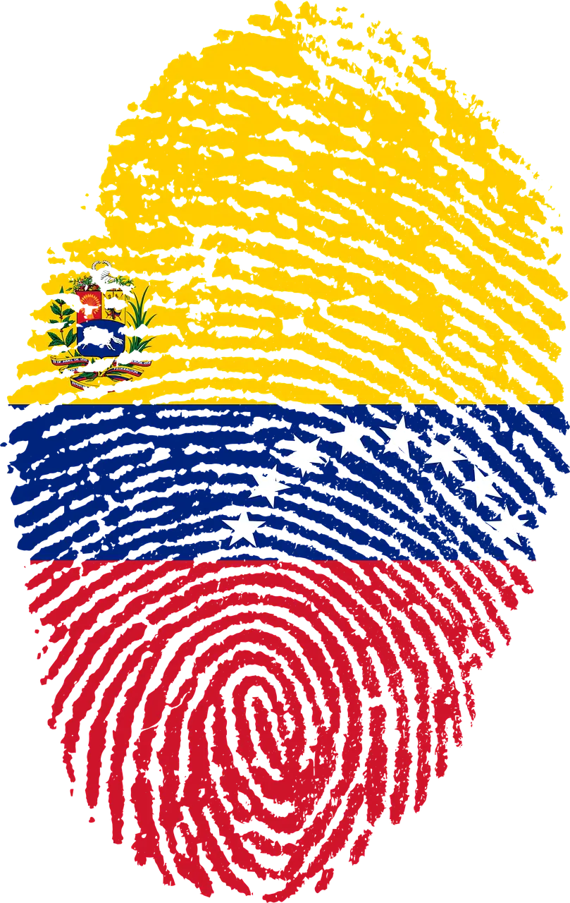 Venezuelan Flag Fingerprint