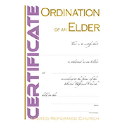 Ordination Certificate