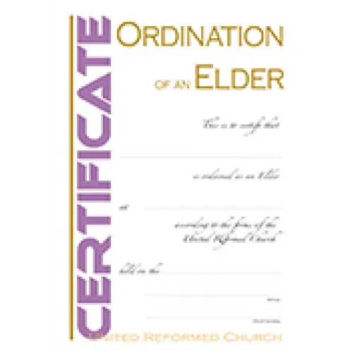 Ordination Certificate