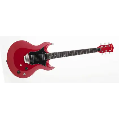 Red Electric Guitar for Rock Music