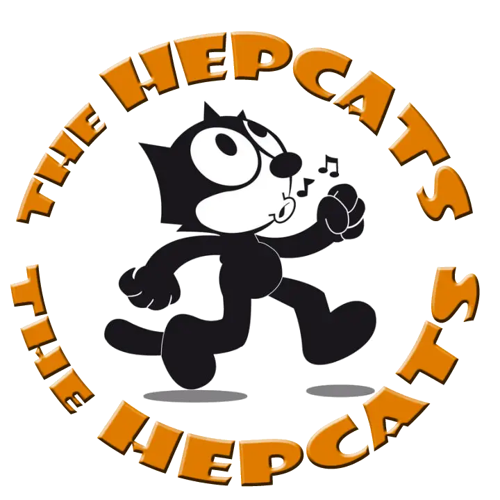 Cartoon Cat Hepcats Logo