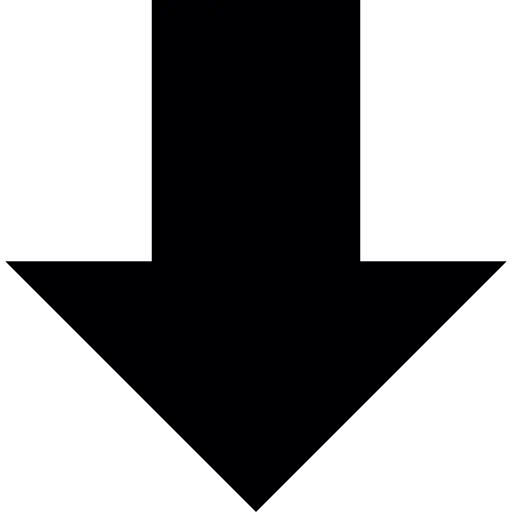Black Arrow Pointing Downward