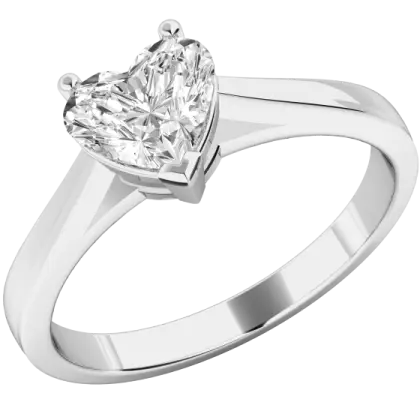 Heart-shaped Diamond Ring for Romantic Occasions