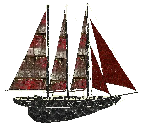 Vintage Sailing Ship Illustration
