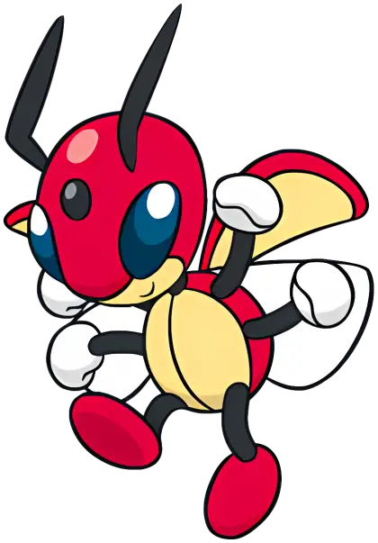 Cute Cartoon Insect Character