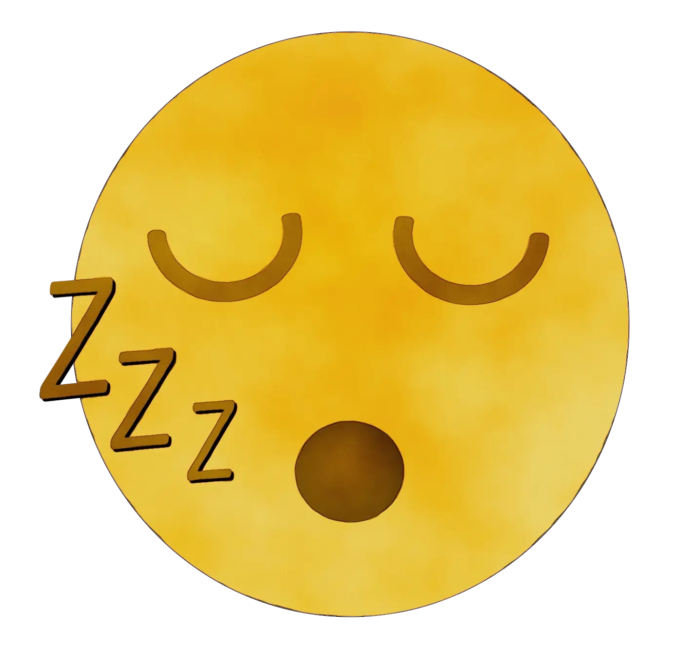 Sleeping Face Emoji with Zzz