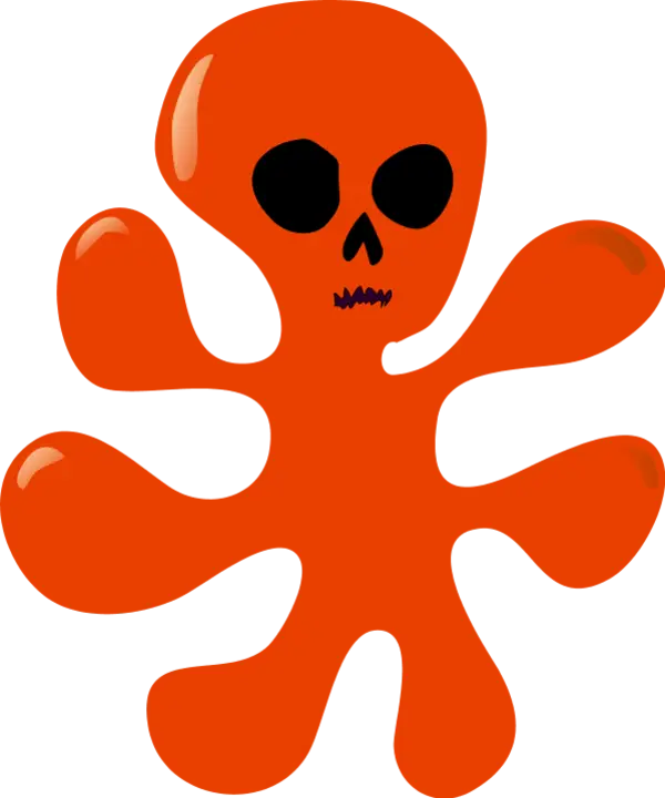 Red Skull Symbol