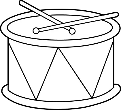 Simple Drum with Sticks