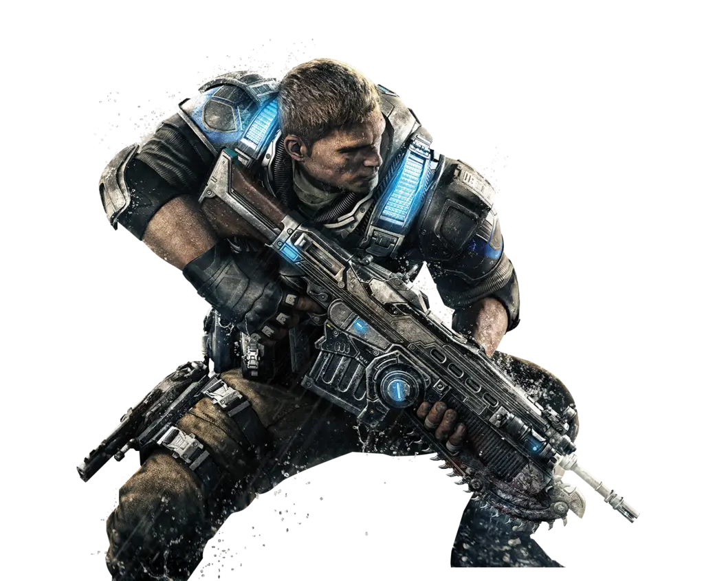 Armed Soldier in Action