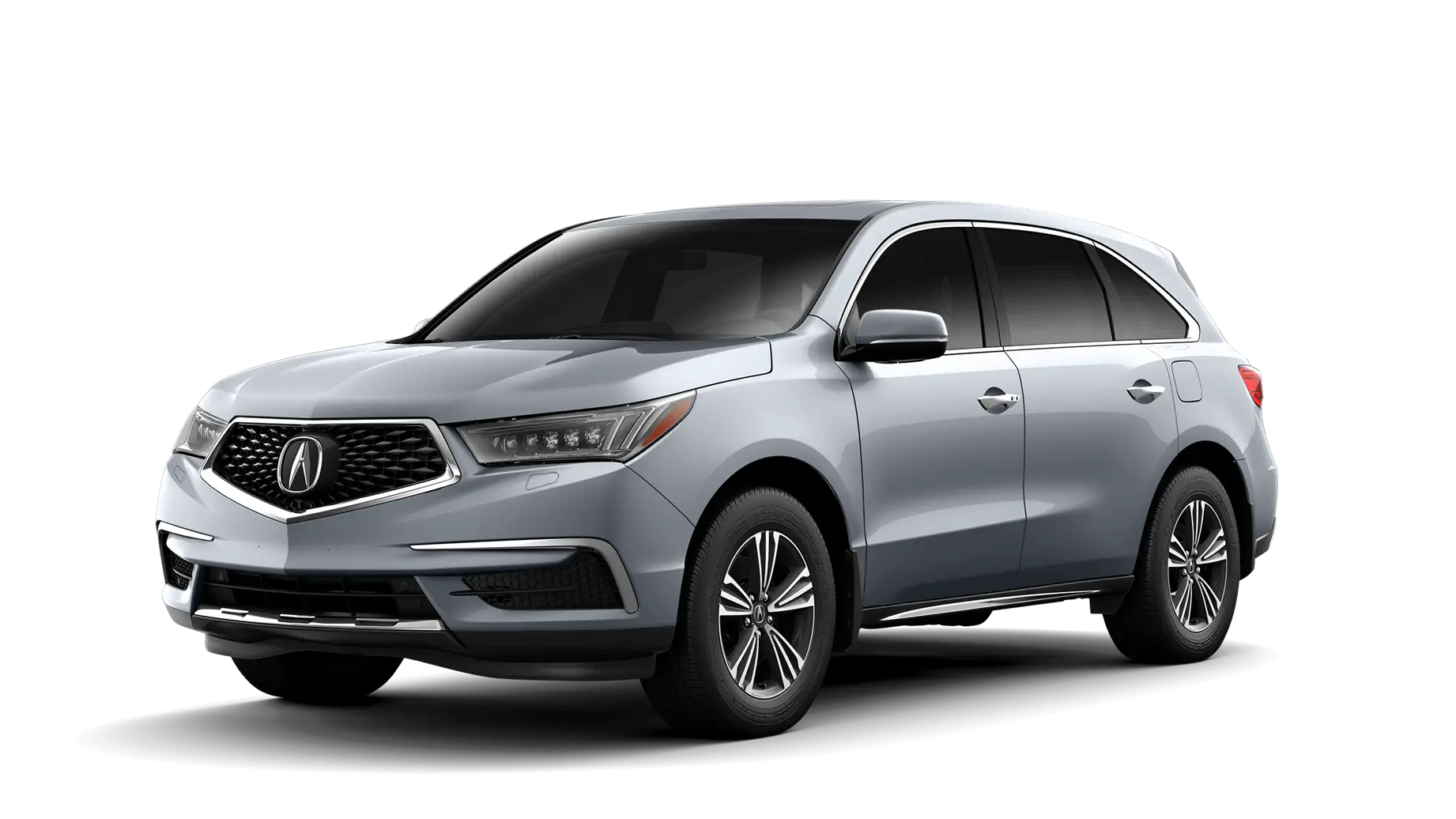 Gray SUV Illustration for Automobile Presentation