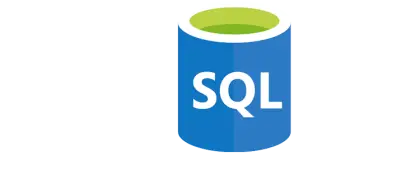 Blue SQL Logo with Green Lid