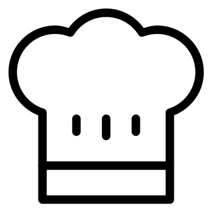 Simple Chef&#039;s Hat Symbol