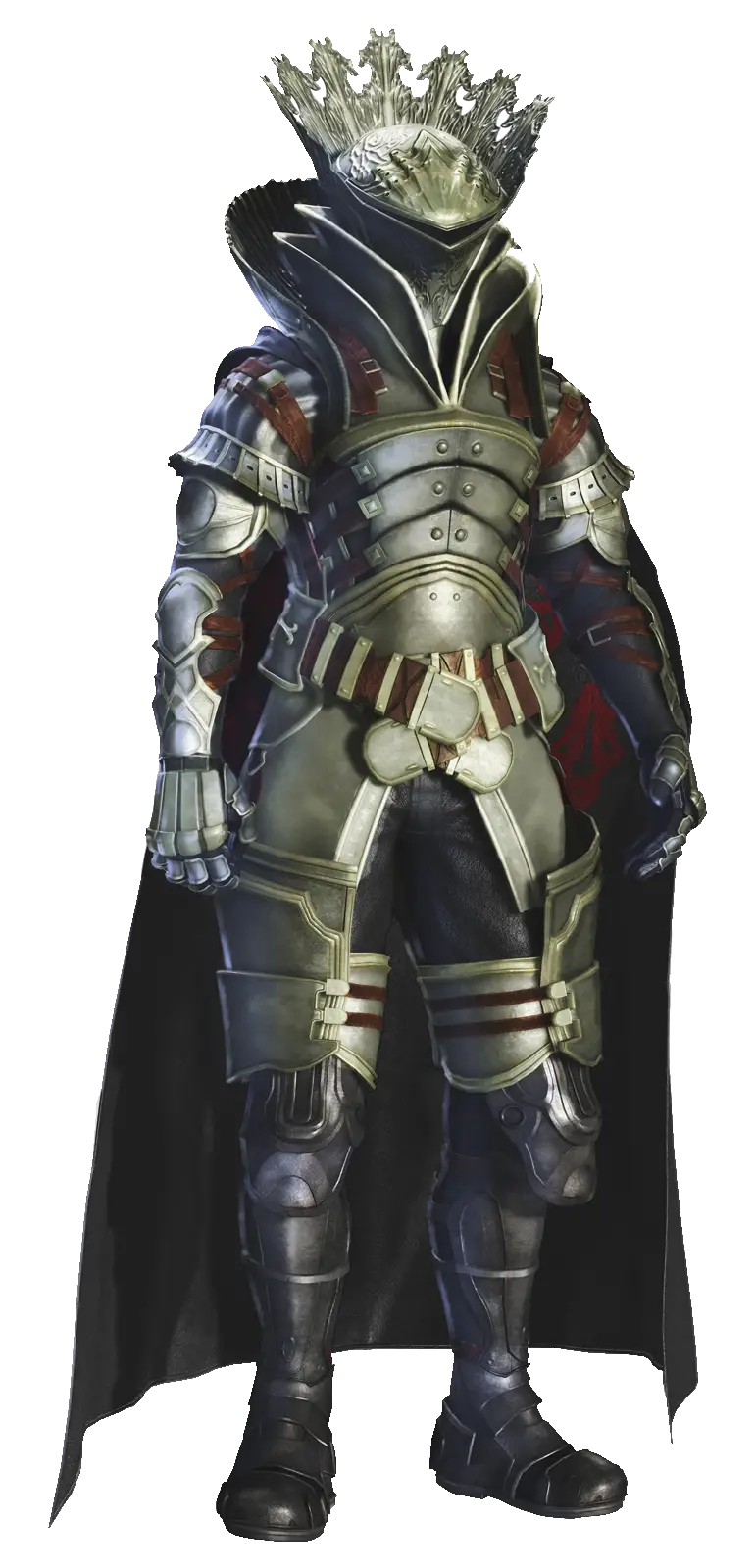 Fantasy Armored Warrior Character Illustration