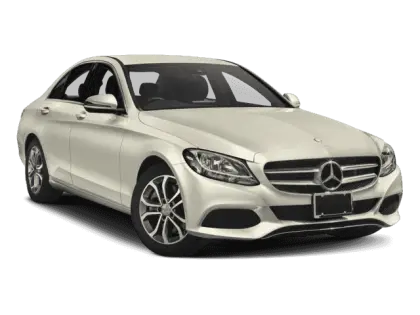 Luxury Silver Sedan Car