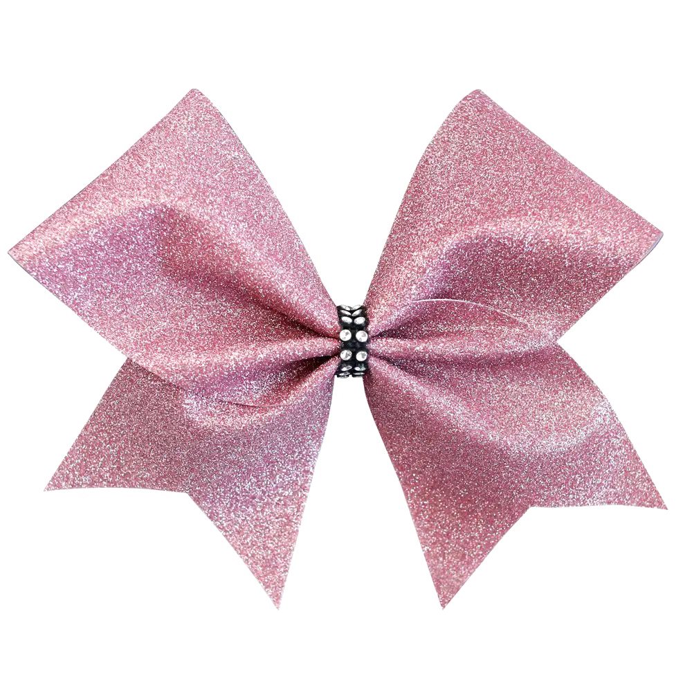 Pink Glittery Bow Accessory