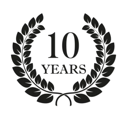 10 Years Anniversary Wreath