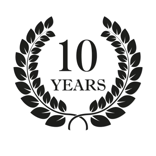 10 Years Anniversary Wreath