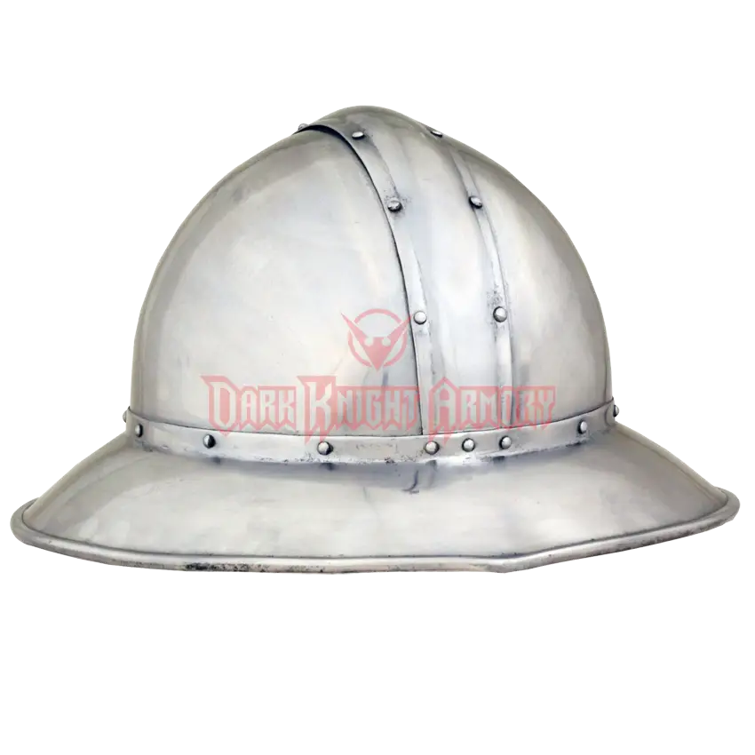 Steel Medieval Helmet for Historical Display